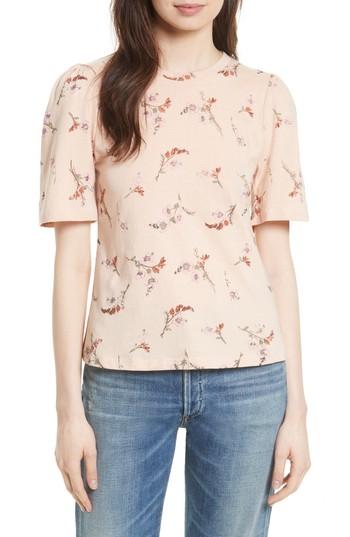 Women's Rebecca Taylor Natalie Fleur Cotton Jersey Top