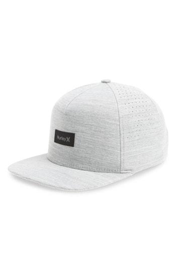 Men's Hurley Dri-fit Staple Baseball Cap - Grey