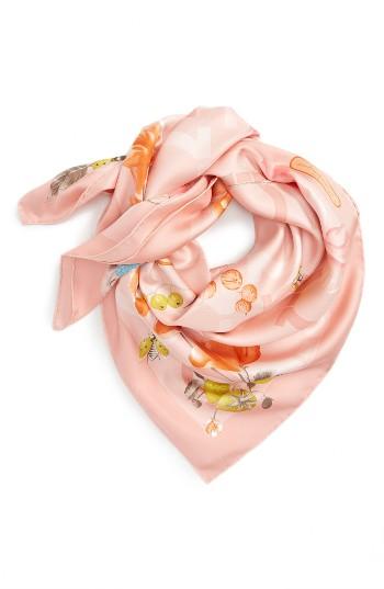 Women's Salvatore Ferragamo Fo Ganchille Silk Scarf
