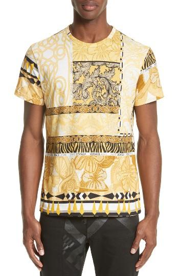 Men's Versace Jeans Graphic T-shirt Eu - Metallic