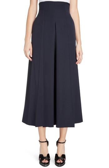 Women's Alexander Mcqueen Wool Culottes Us / 38 It - Blue