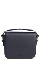 Allsaints Ray Leather Clutch - Blue