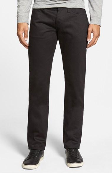 Men's The Unbranded Brand 'ub255' Slim Tapered Fit Raw Selvedge Jeans