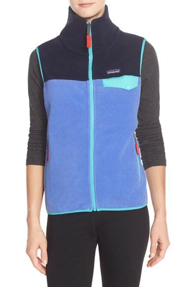 Women's Patagonia 'snap-t' Fleece Vest