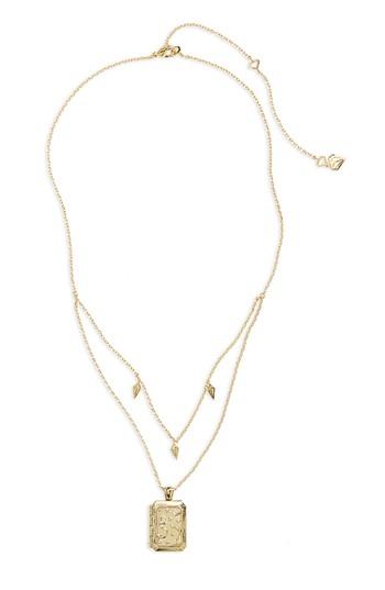 Women's Wanderlust + Co Zelea Locket Necklace
