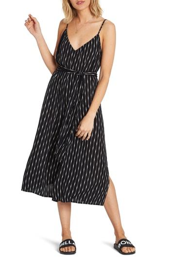 Women's Billabong Shake It Crop Jumpsuit - Black