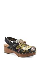 Women's Gucci 'amstel' Floral Jacquard Clog