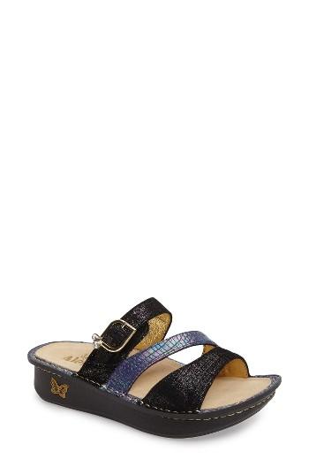 Women's Alegria 'colette' Platform Sandal -5.5us / 35eu - Blue