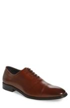 Men's Kenneth Cole New York Cap Toe Oxford .5 M - Brown
