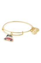 Women's Alex And Ani Charity By Design Christmas Car Adjustable Wire Bangle