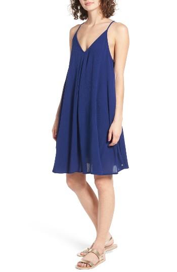 Women's Roxy Perfect Pitch Swing Dress - Blue