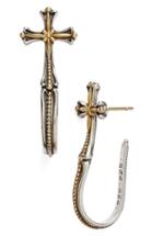 Women's Konstantino 'hebe' Cross J-hoop Earrings