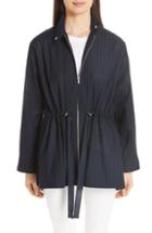 Women's Adam Lippes Swiss Voile Anorak - Blue