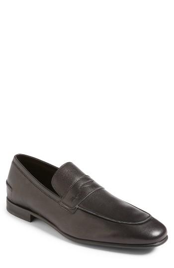Men's Salvatore Ferragamo Penny Loafer M - Black
