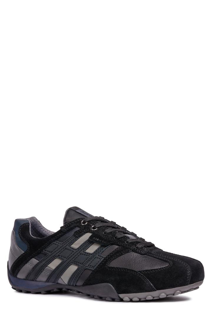 Men's Geox 'u Snake' Sneaker Us / 40eu - Black