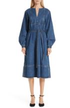 Women's Co Denim A-line Dress - Blue