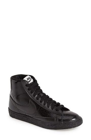 Nike 'blazer Mid' Sneaker (women) Black/
