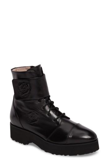 Women's Taryn Rose Valentina Rose Boot .5 M - Black