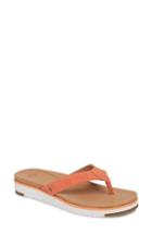 Women's Ugg Lorrie Flip Flop .5 M - Orange
