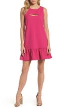 Women's Trina Trina Turk Ruffle Minidress - Pink