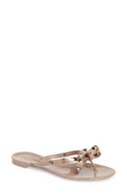 Women's Valentino 'rockstud' Flip Flop Us / 40eu - Beige