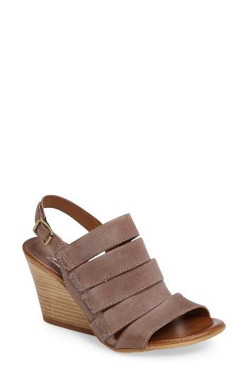 Women's Miz Mooz Kenmare Wedge Sandal Eu - Purple