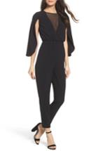 Women's Ali & Jay Cape Sleeve Jumpsuit - Black