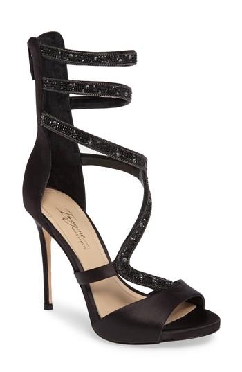 Women's Imagine Vince Camuto Dafny Embellished Sandal M - Black