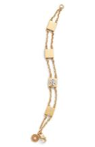 Women's Tory Burch Block-t Line Bracelet