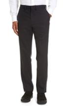 Men's Vince Fit Wool Trousers, Size 28 - Grey