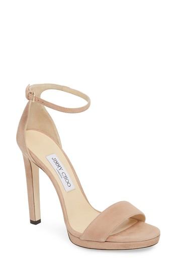 Women's Jimmy Choo Misty Platform Sandal Us / 34eu - Pink