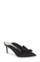 Women's Something Bleu Etu Bow Mule .5 M - Black