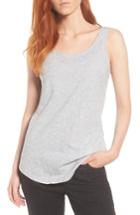 Women's Eileen Fisher Organic Cotton Knit Tank, Size - Grey
