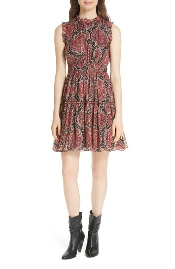 Women's Kate Spade New York Metallic Medallion Dress - Red