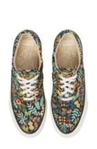 Women's Keds X Rifle Paper Co. Anchor Lively Floral Slip-on Sneaker .5 M - Black