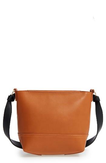 Sole Society Thelma Faux Leather Shoulder Bag -