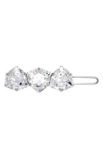 L. Erickson Triple Crystal Tige Boule Barrette