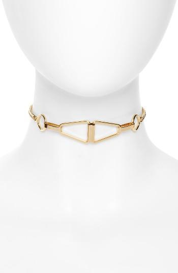 Women's Nordstrom Geo Curb Chain Choker
