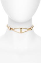 Women's Nordstrom Geo Curb Chain Choker