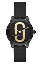 Women's Marc Jacobs Corie Silicone Strap Watch, 36mm