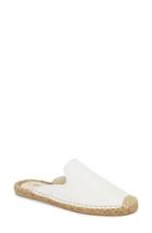 Women's Soludos Espadrille Loafer Mule M - White