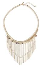 Women's Topshop Chain Bib Cord Choker