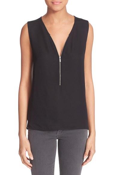 Women's The Kooples 'timeless' Stretch Wool Trousers Us / 34 Fr - Black