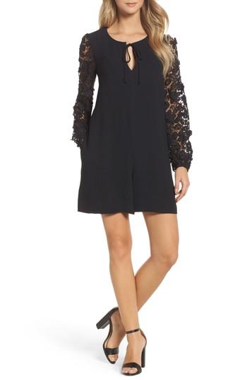 Women's French Connection Malaita Romper - Black