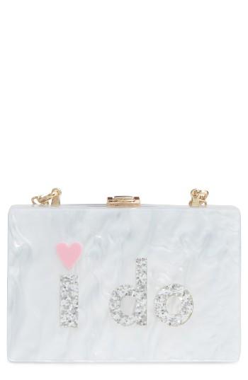 Milly I Do Box Clutch - Ivory
