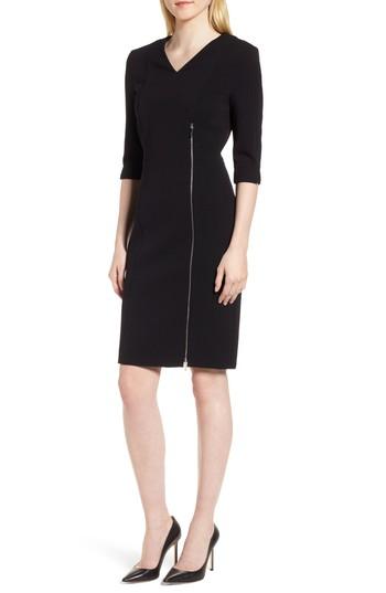 Women's Boss Deazema Sheath Dress R - Black