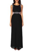 Women's Tfnc Malaga Sleeveless Gown - Black