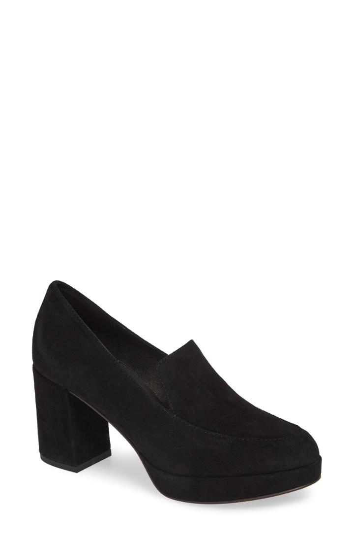 Women's Eileen Fisher Becon Pump .5 M - Black
