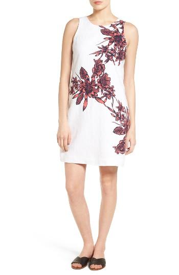 Women's Tommy Bahama Floral Print Linen Shift Dress