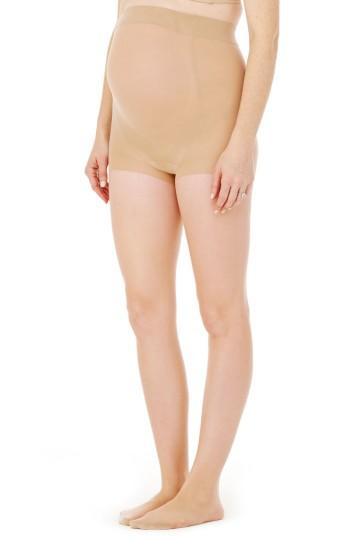 Women's Ingrid & Isabel Maternity Shaping Tights - Beige